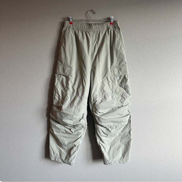 Zara Sage Tan Insulated Snow Cargo Pants Small - Picture 1 of 16